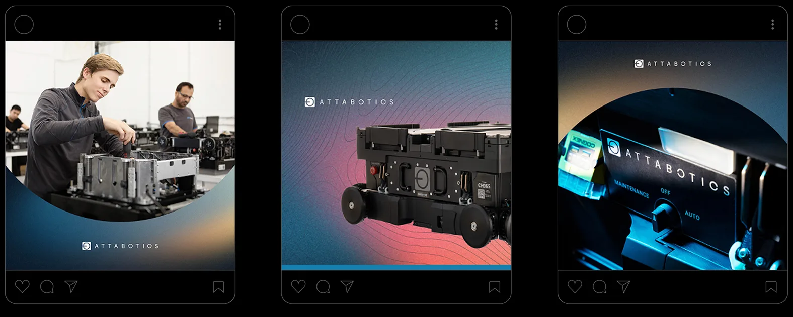 Attabotics social media graphics