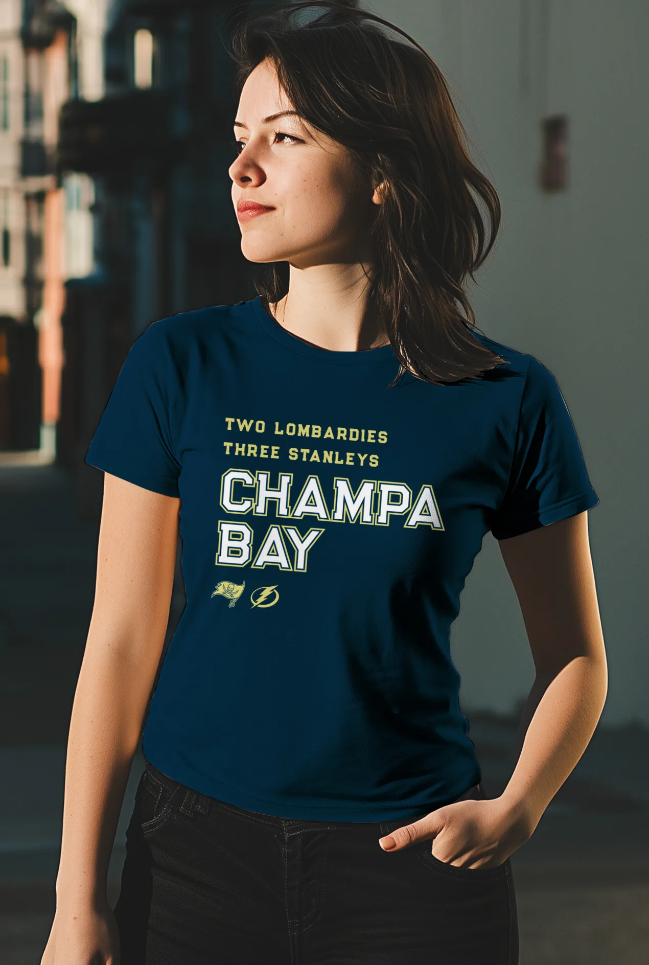 Champa Bay branded merchandise