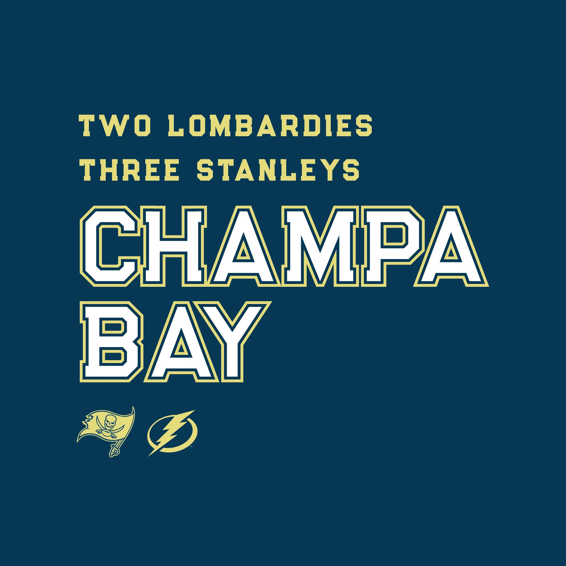 Champa Bay typography