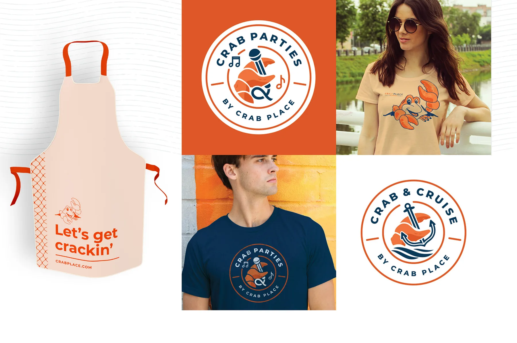 Crab Place brand identity final overview