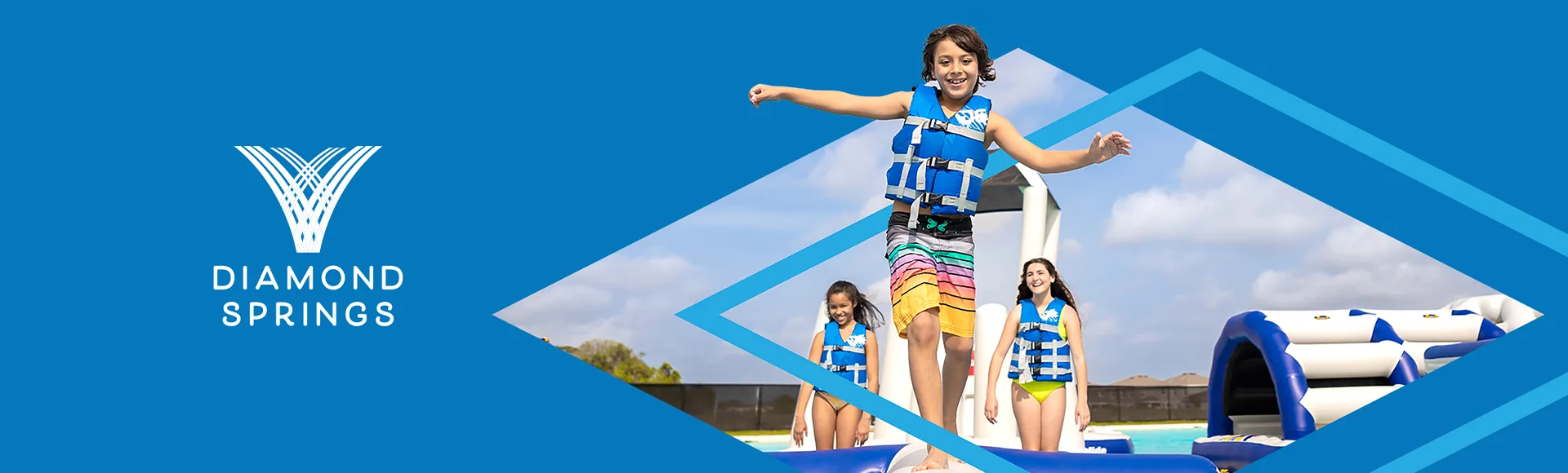 Diamond Springs brand system banner