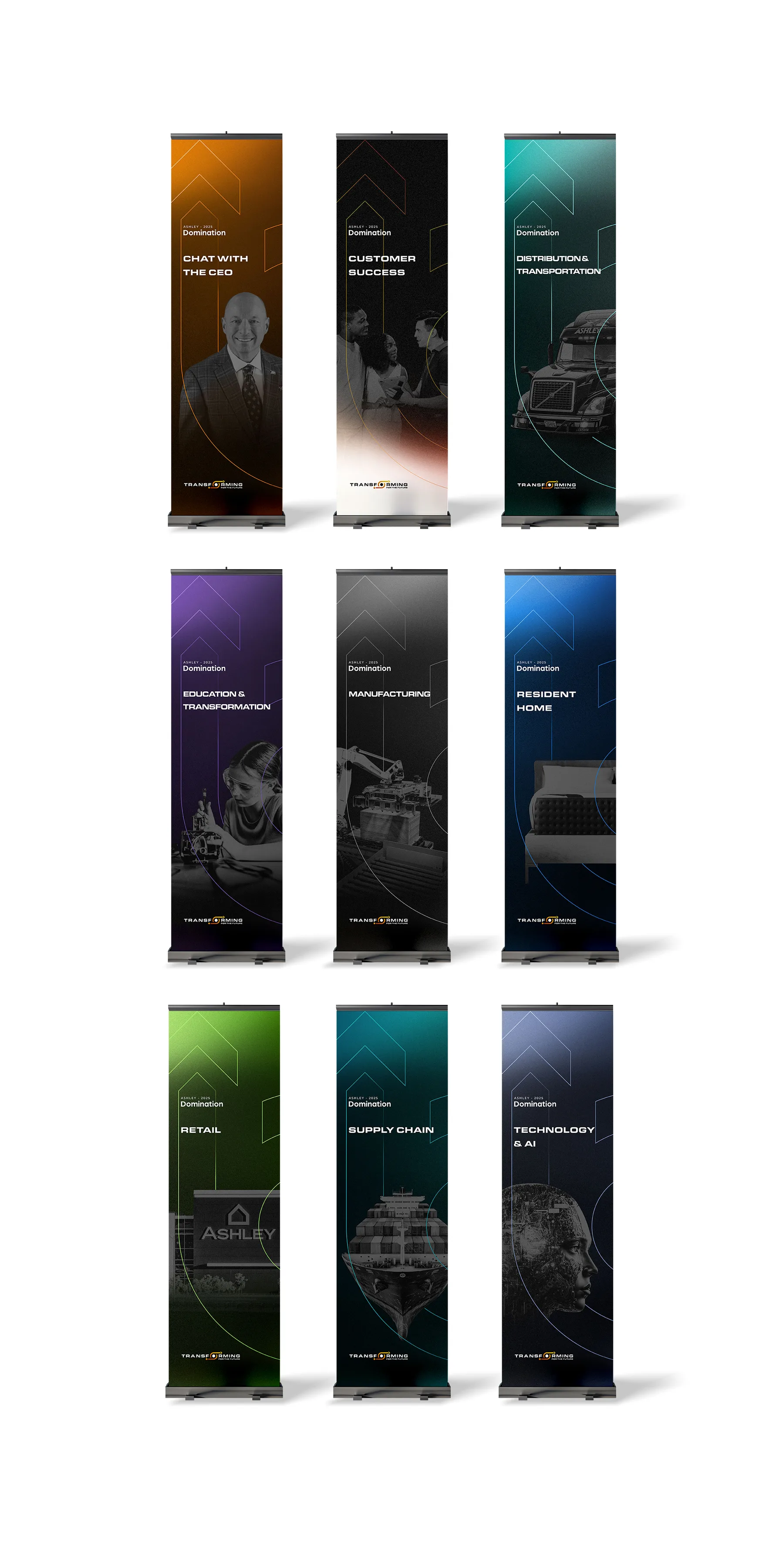 Domination environmental graphics