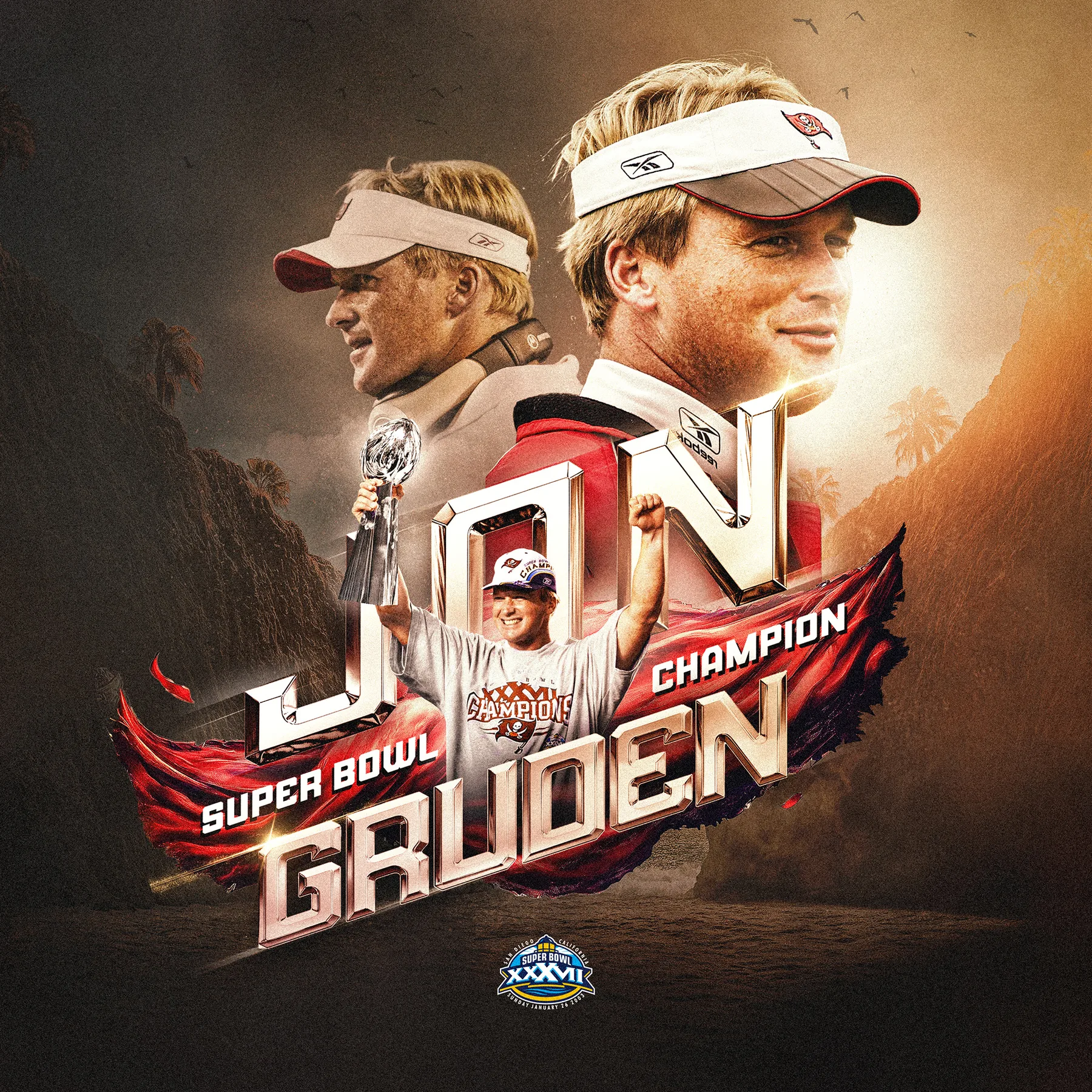 Jon Gruden — Super Bowl Champion