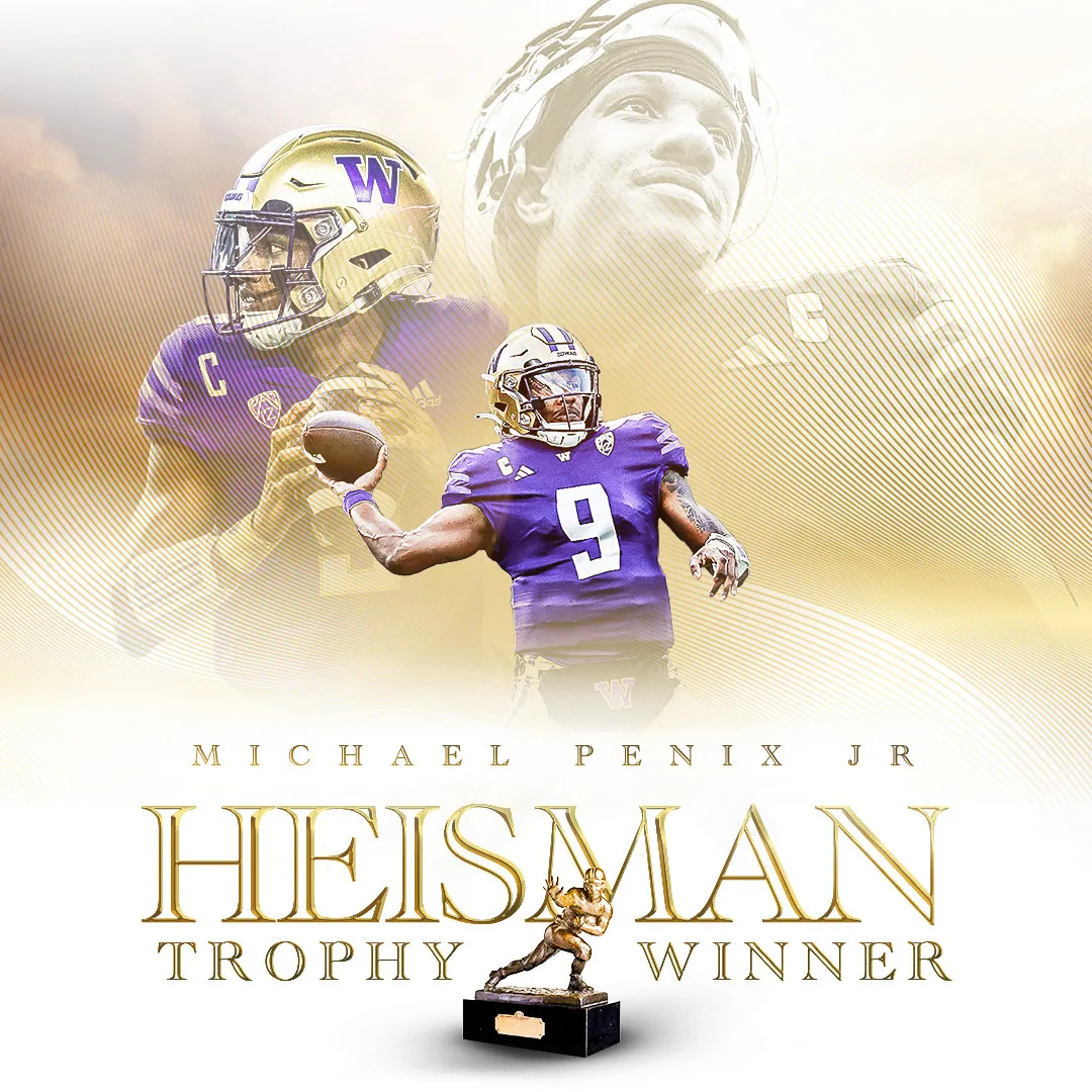 Michael Penix Jr. — Heisman Winner