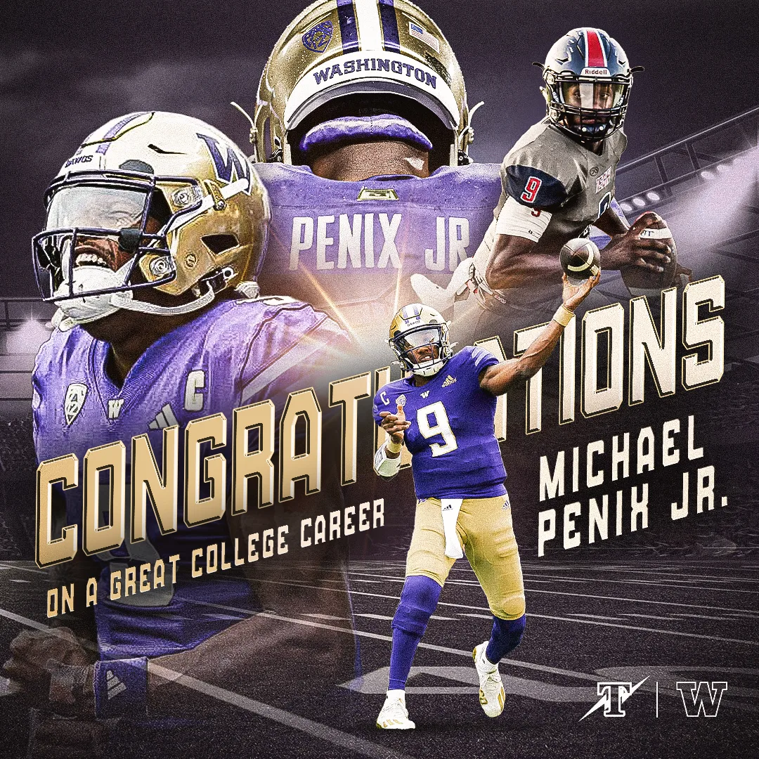 Congratulations Michael Penix Jr.