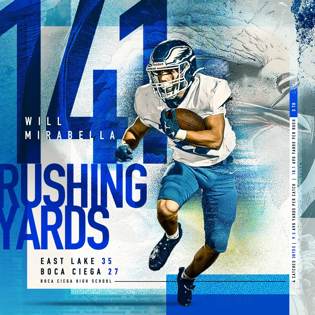 Will Mirabella — 141 Rush Yds