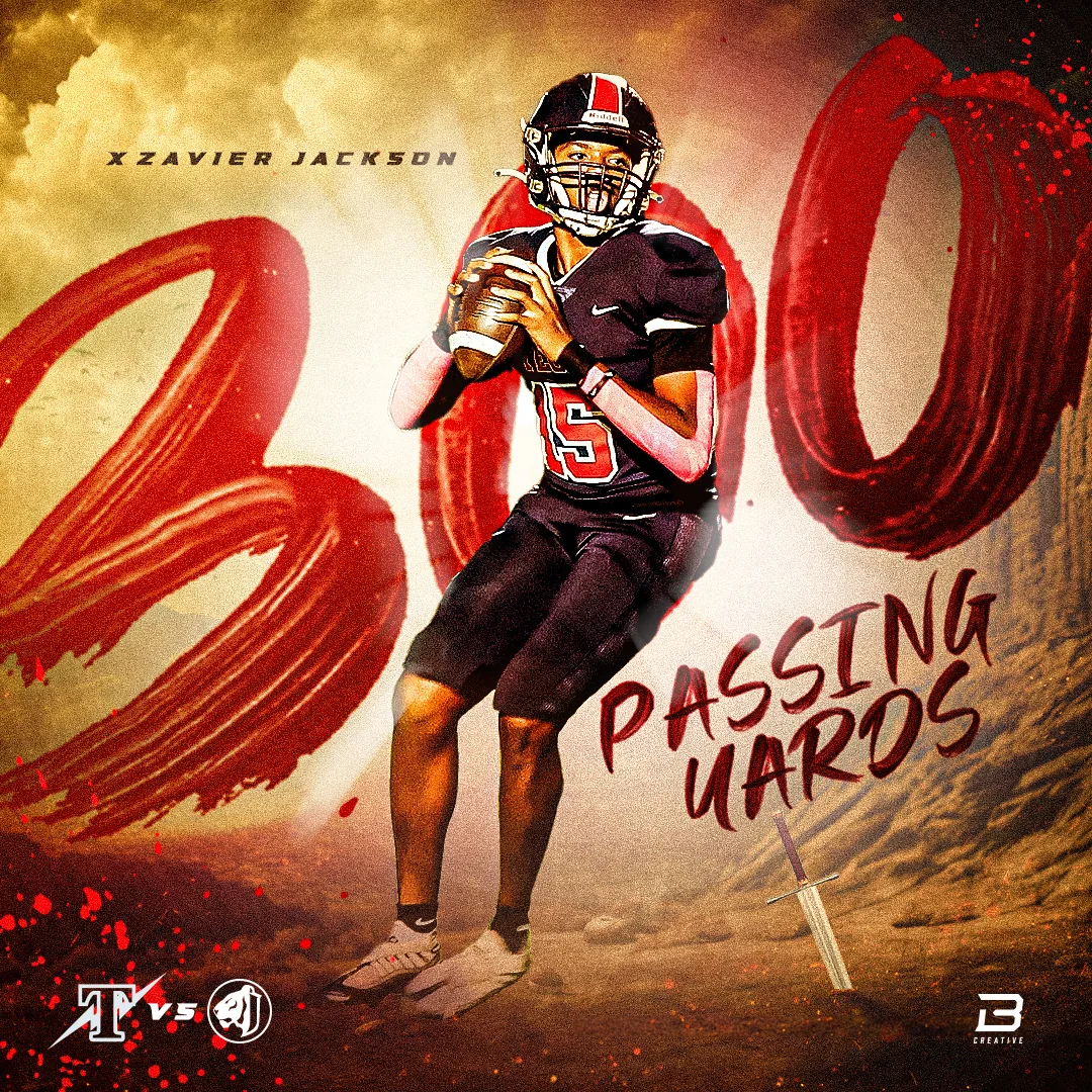 Xzavier Jackson — 300 Pass Yds