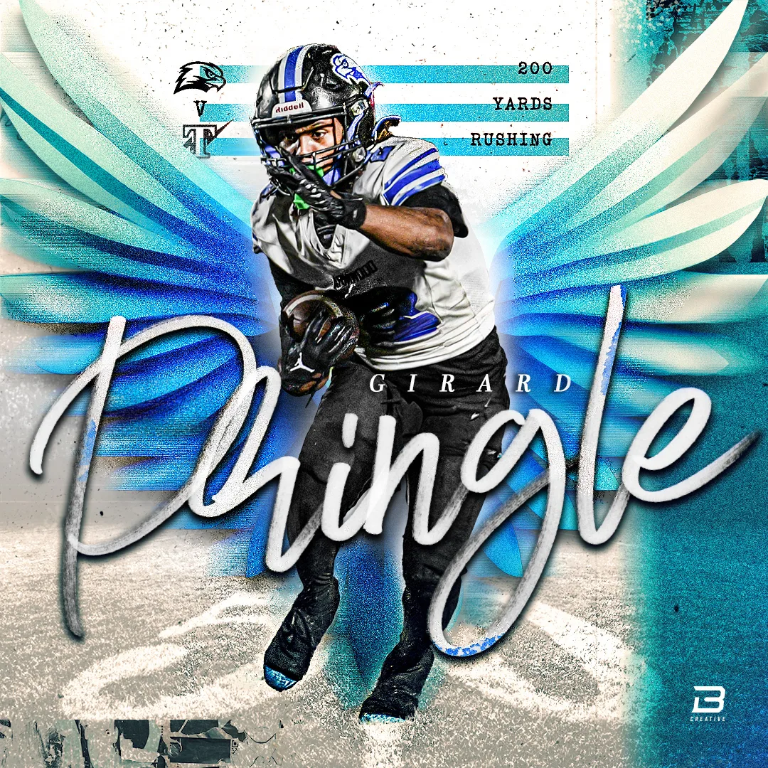 Girard Pringle — 200 Rush Yds