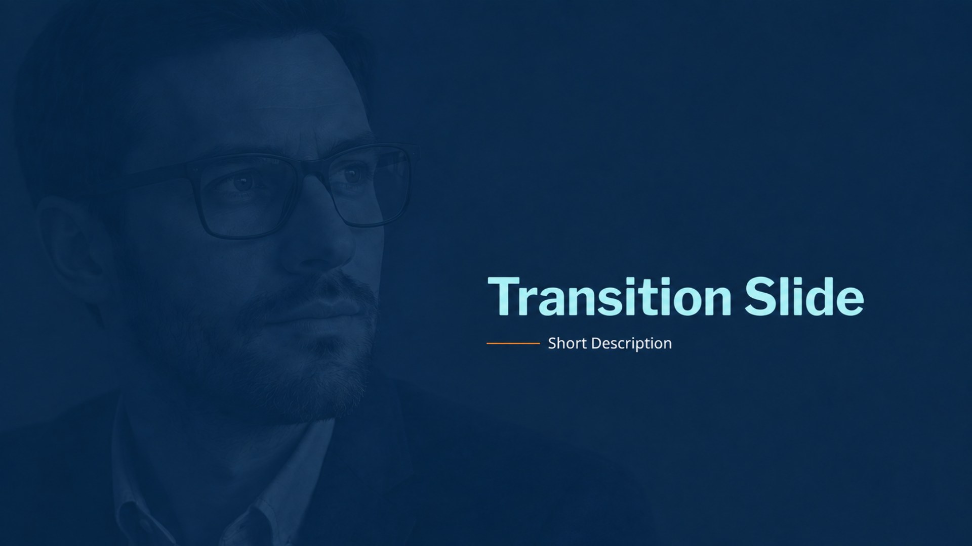 Concertium PowerPoint template three-column layout