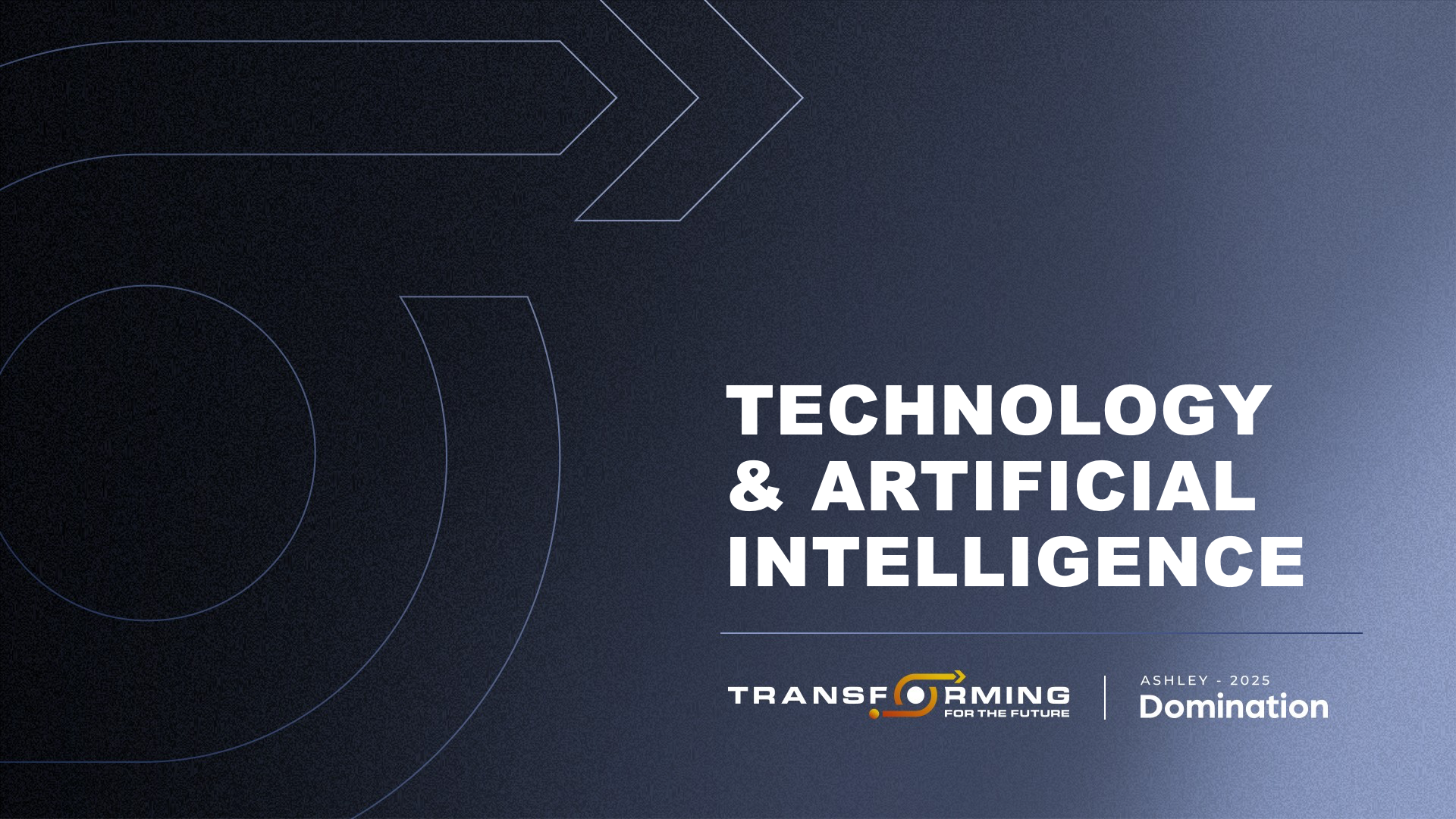Domination 2025 &mdash; Technology and AI