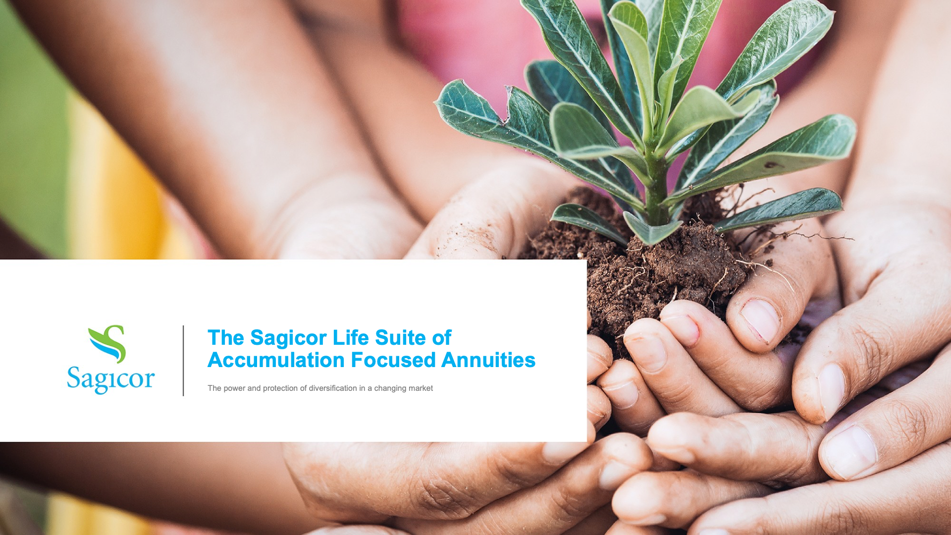 Sagicor annuities presentation slide 1